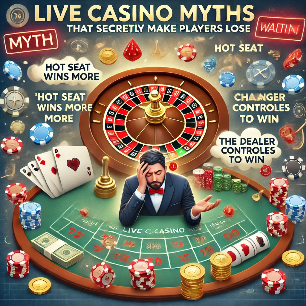 Mitos Live Casino yang Membuat Pemain Rugi Tanpa Disadari