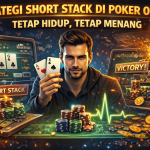 Strategi Short Stack di Poker Online: Tetap Hidup, Tetap Menang
