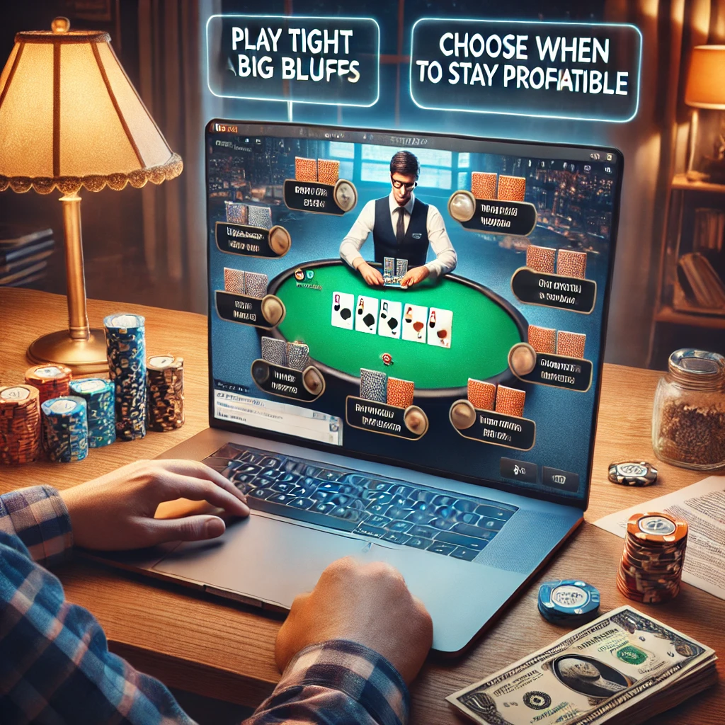 Poker Online dengan Modal Kecil: Tips Agar Tetap Untung