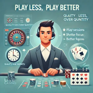 Live Casino Online : Bermain Lebih Sedikit, Tapi Lebih Berkualitas