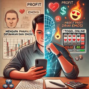 Togel Online : Mengapa Profit Harus Dipisahkan dari Emosi