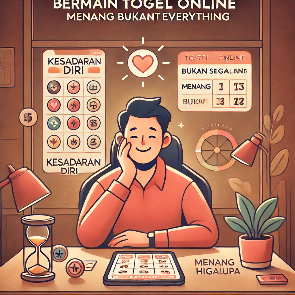 Bermain Togel Online dengan Kesadaran: Menang Bukan Segalanya