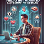 Mengatur Emosi Agar Tidak Tilt Saat Bermain Poker Online