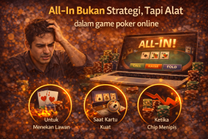 Sportsbook : All-In Bukan Strategi, Tapi Alat
