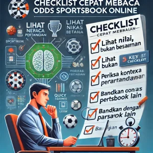 Sportsbook Online : Checklist Cepat Membaca Odds