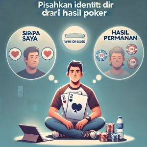 Poker Online : Pisahkan Identitas Diri dari Hasil Poker