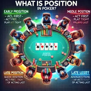 Poker Online : Apa Itu Posisi dalam Poker?