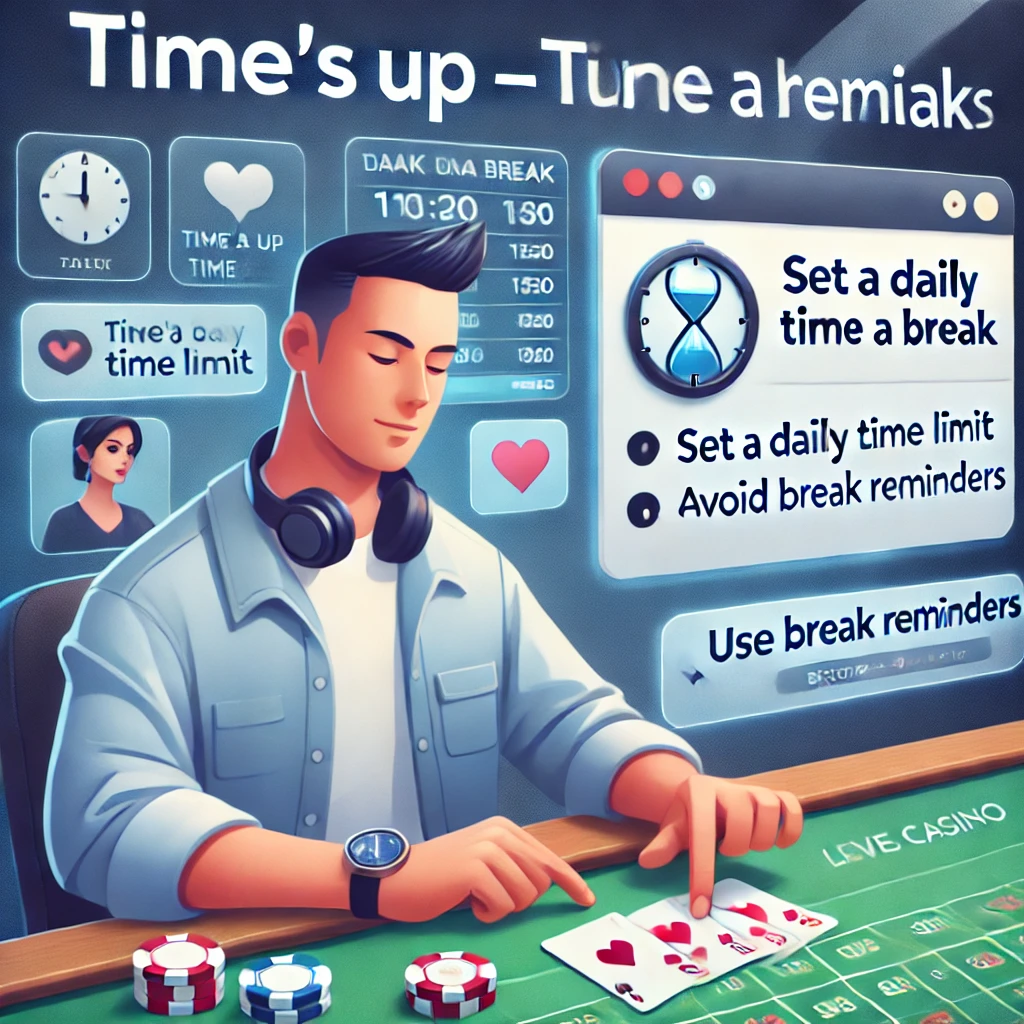 Cara Bermain Live Casino Online dengan Batas Waktu yang Sehat