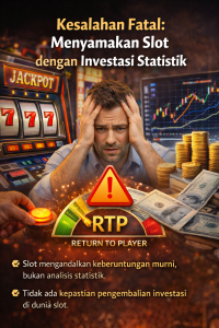 Slot Online : Kesalahan Fatal: Menyamakan Slot dengan Investasi Statistik