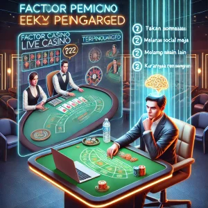 Live Casino Online : Mengapa Live Casino Membuat Pemain Mudah Terpengaruh?