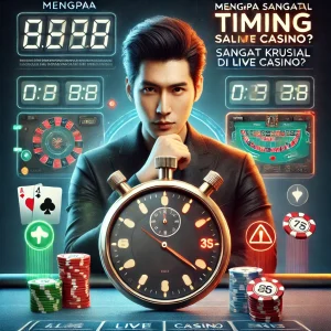 Mengapa Timing Sangat Krusial di Live Casino?