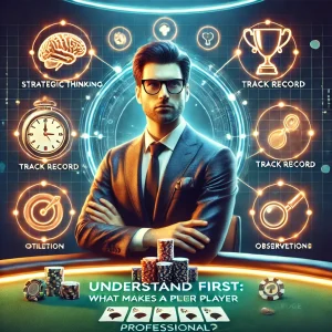 Poker Online : Pahami Dulu: Apa yang Membuat Pemain Disebut Profesional?