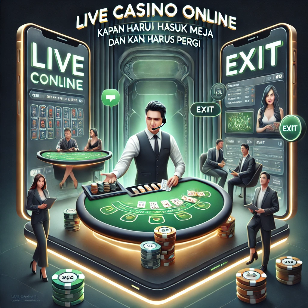 Live Casino Online: Kapan Harus Masuk Meja dan Kapan Harus Pergi