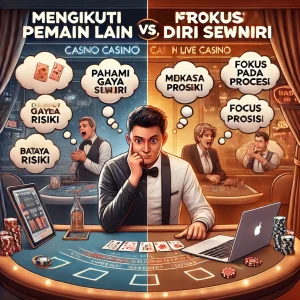 Live Casino Online : Mengikuti Pemain Lain vs Mengikuti Diri Sendiri