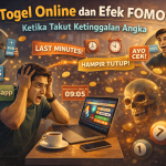 Togel Online dan Efek FOMO: Ketika Takut Ketinggalan Angka