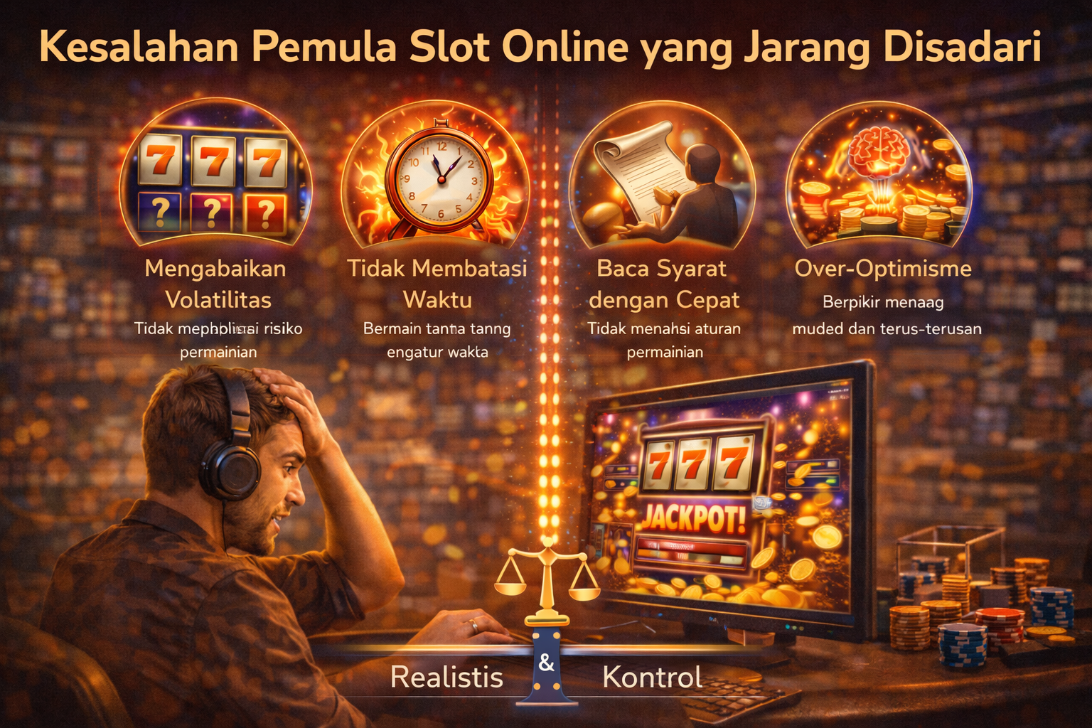 Kesalahan Pemula Slot Online yang Jarang Disadari
