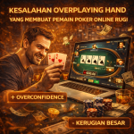 Kesalahan Overplaying Hand yang Membuat Pemain Poker Online Rugi