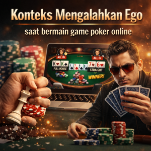 Poker Online : Konteks Mengalahkan Ego
