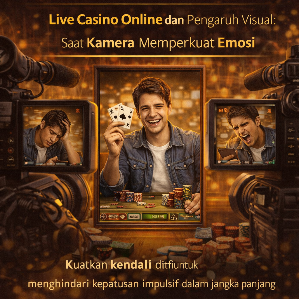 Live Casino Online dan Pengaruh Visual: Saat Kamera Memperkuat Emosi