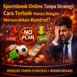 Sportsbook Online Tanpa Strategi: Cara Terbaik Hanya Dengan Menyerahkan Kontrol?