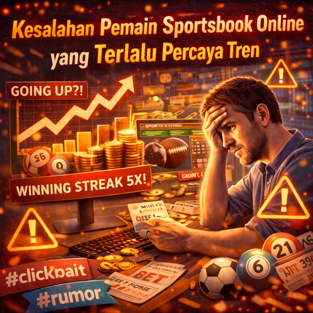 Kesalahan Pemain Sportsbook Online yang Terlalu Percaya Tren