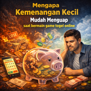 Togel Online : Mengapa Kemenangan Kecil Mudah Menguap?