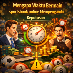 Sportsbook Online : Mengapa Waktu Bermain Mempengaruhi Keputusan