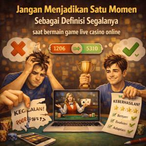 Slot Online : Jangan Menjadikan Satu Momen Sebagai Definisi Segalanya
