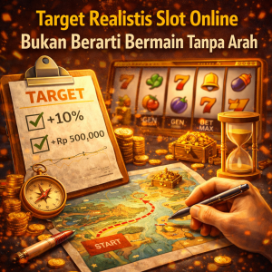 Slot Online : Target Realistis Bukan Berarti Bermain Tanpa Arah