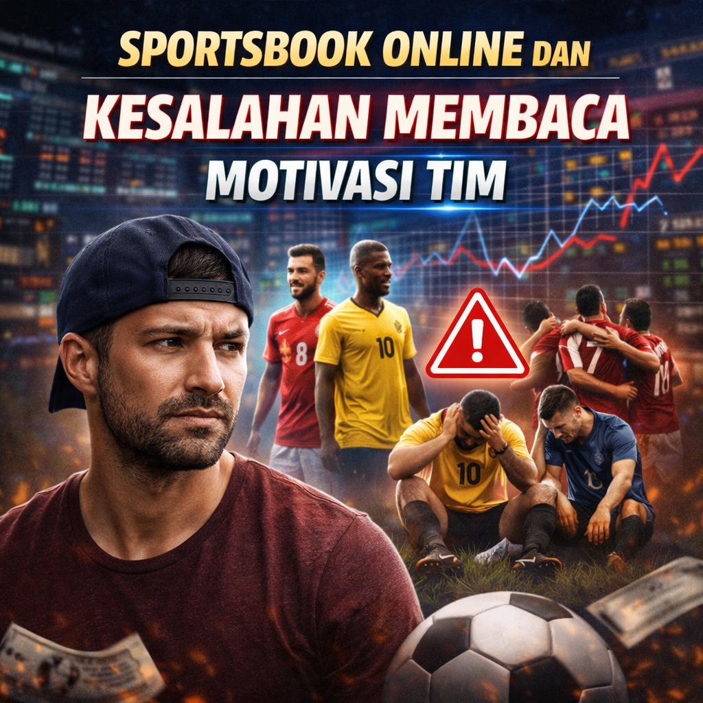Sportsbook Online dan Kesalahan Membaca Motivasi Tim